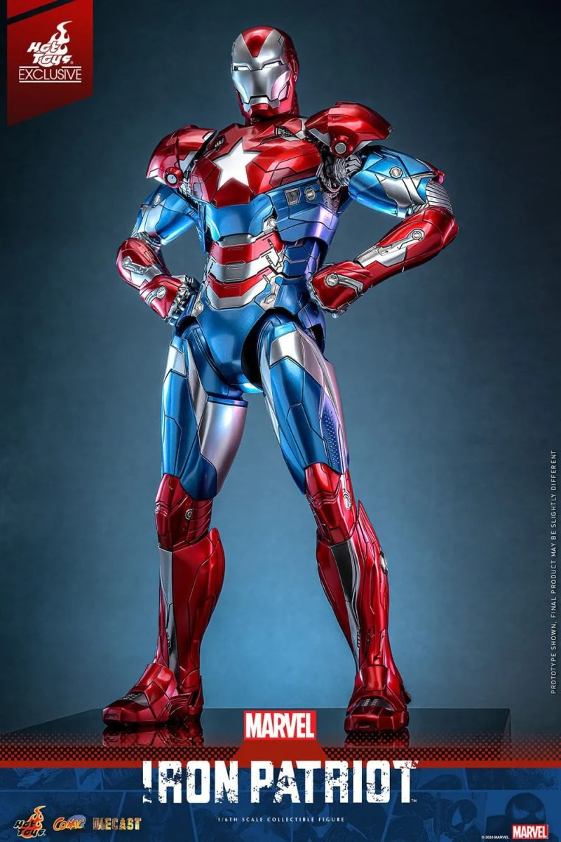 Hot Toys Marvel: Comic Masterpiece Iron Patriot 32cm - Image 10