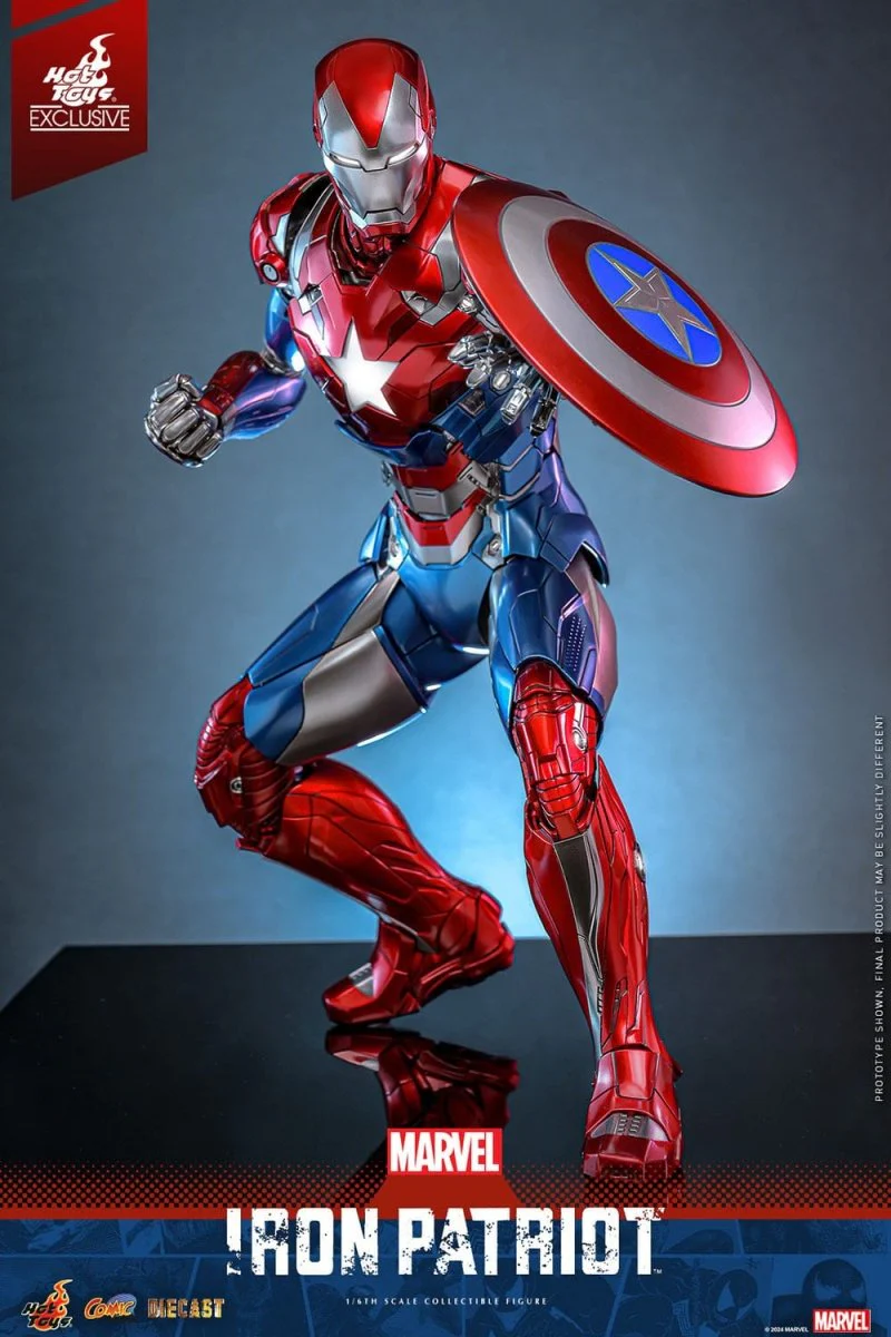 Hot Toys Marvel: Comic Masterpiece Iron Patriot 32cm - Image 11