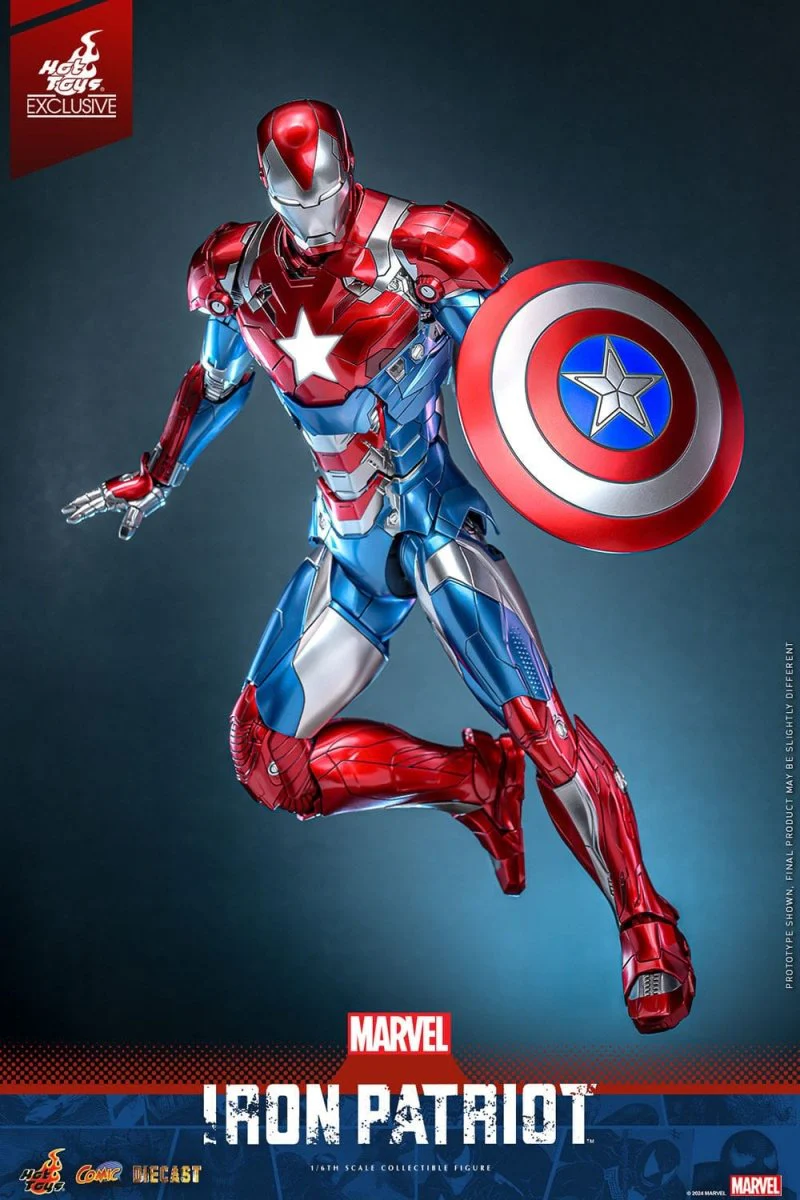 Hot Toys Marvel: Comic Masterpiece Iron Patriot 32cm - Image 16