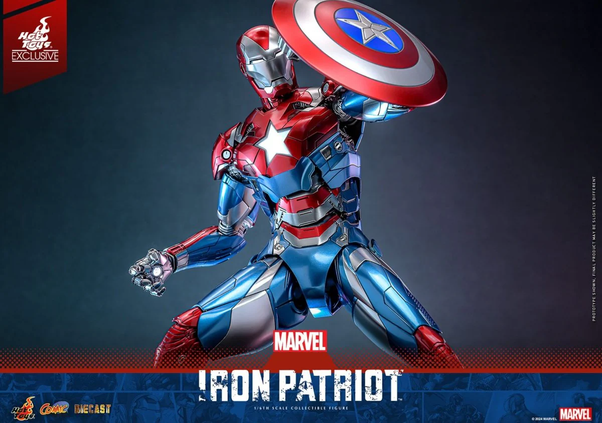 Hot Toys Marvel: Comic Masterpiece Iron Patriot 32cm - Image 20
