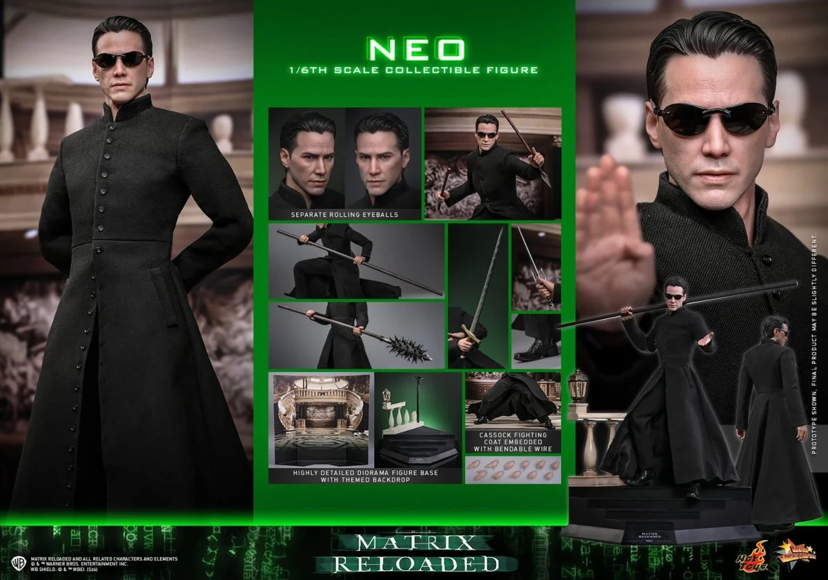 Hot Toys Matrix: Movie Masterpiece Neo 31cm - Image 8