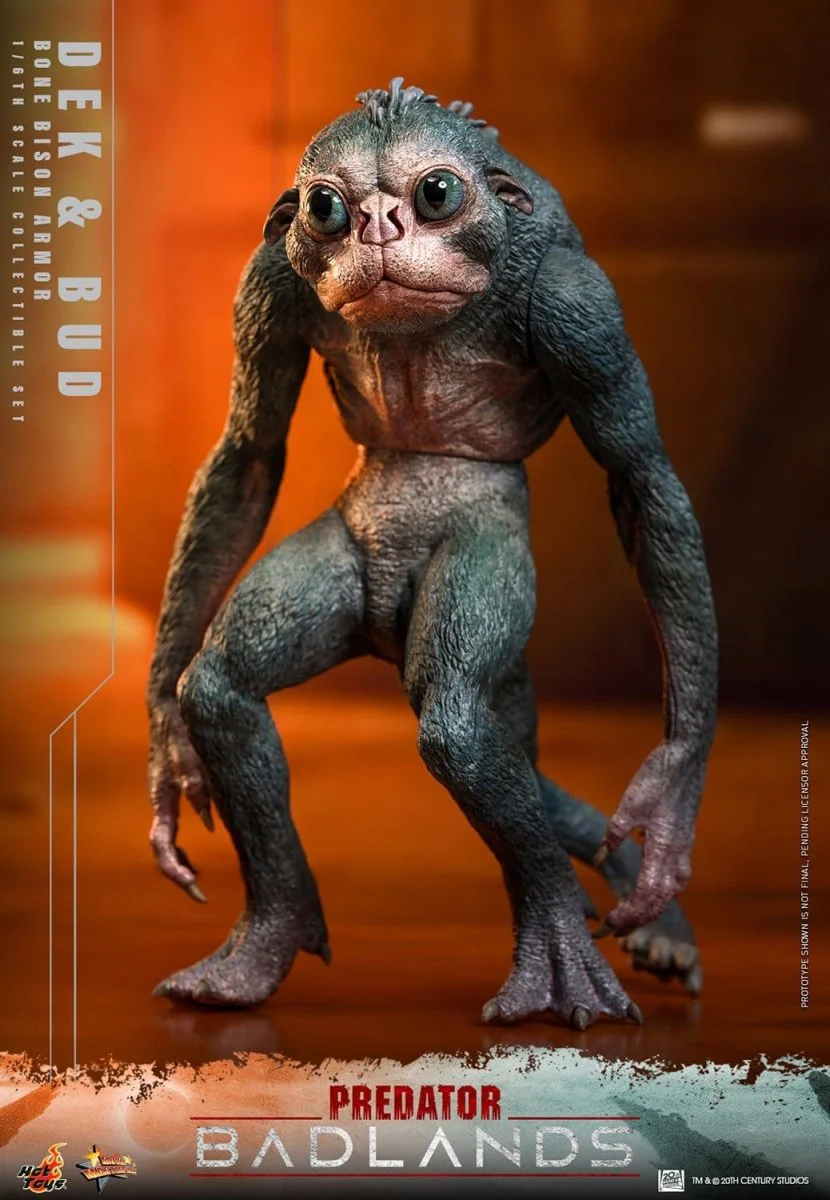 Hot Toys Predator: Badlands Masterpiece 2-Pack 1/6 Dek (Bone Bison Armor) and Bud 31cm - Image 4