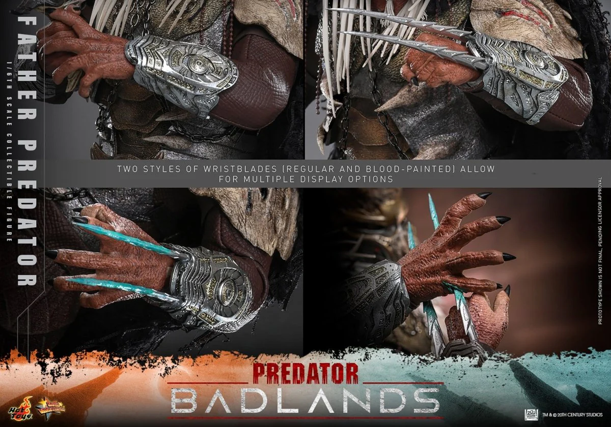 Hot Toys Predator: Badlands Movie Masterpiece Njohrr 36cm - Image 22