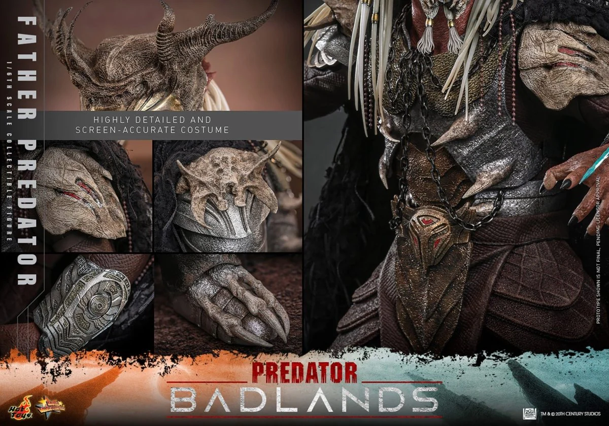 Hot Toys Predator: Badlands Movie Masterpiece Njohrr 36cm - Image 3