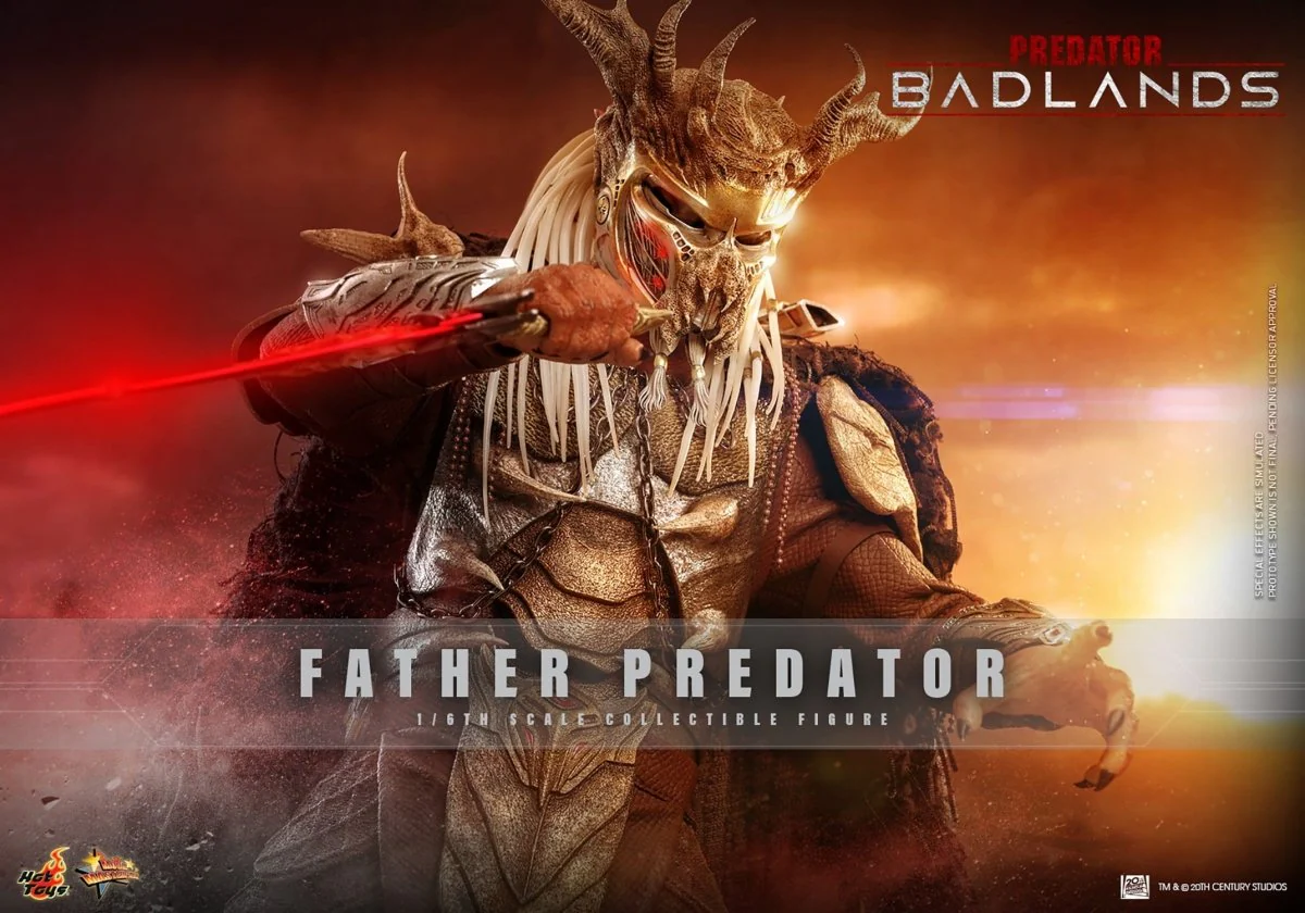 Hot Toys Predator: Badlands Movie Masterpiece Njohrr 36cm - Image 5