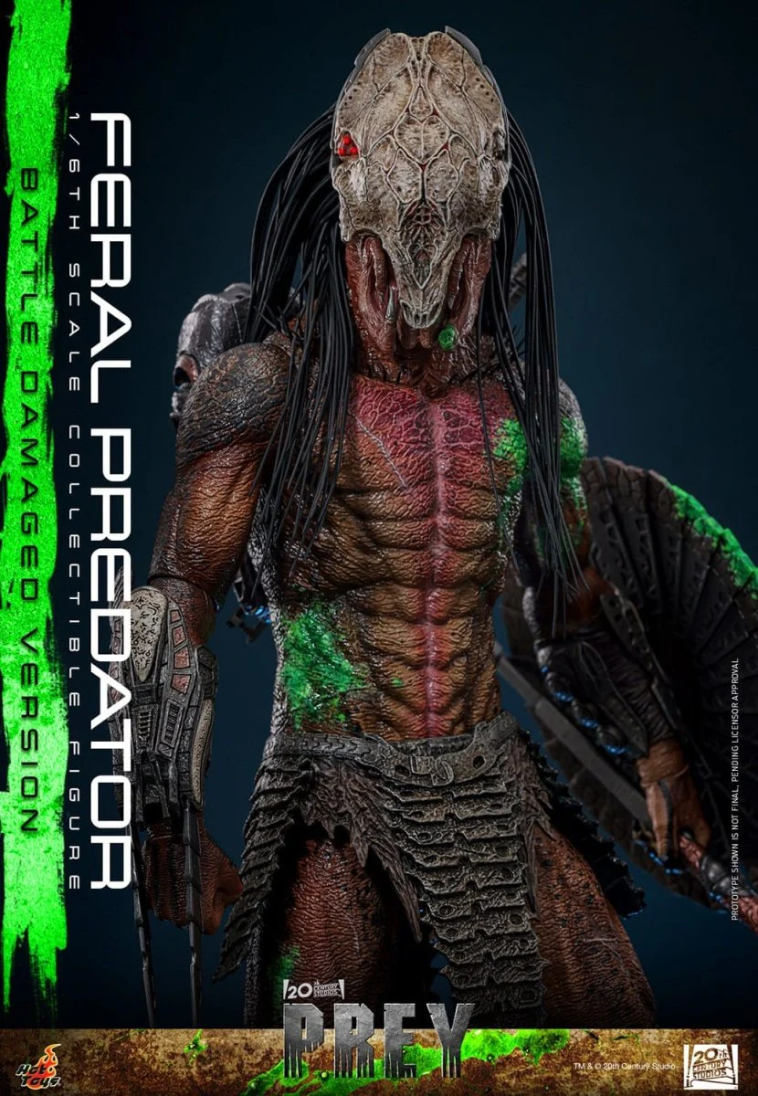 Hot Toys Prey: Feral Predator (Battle Damaged Version) 37cm - Image 17