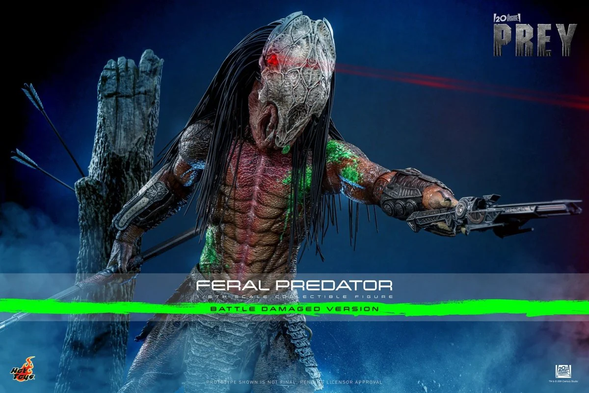 Hot Toys Prey: Feral Predator (Battle Damaged Version) 37cm - Image 6