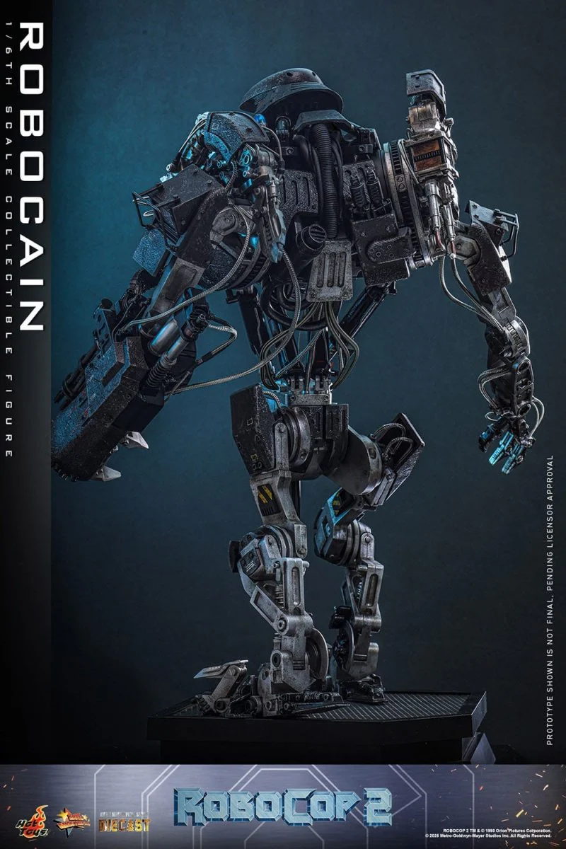 Hot Toys RoboCop 2: Movie Masterpiece RoboCain 40cm - Image 10