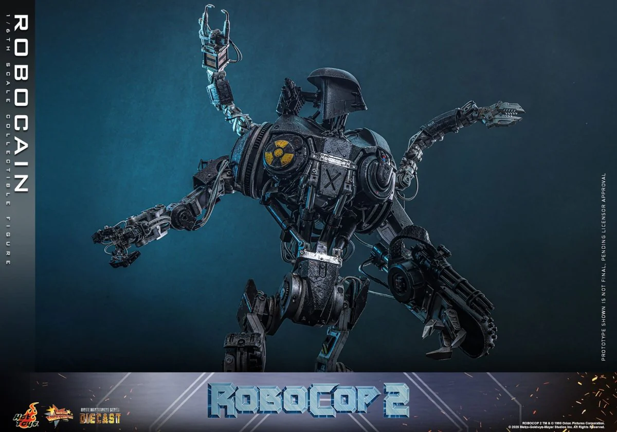 Hot Toys RoboCop 2: Movie Masterpiece RoboCain 40cm - Image 20