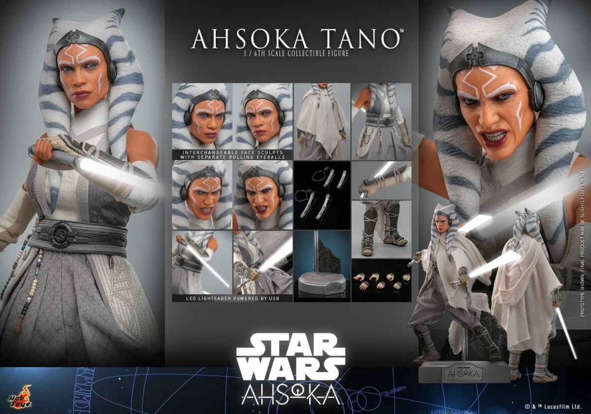 Hot Toys Star Wars: Ahsoka Ahsoka Tano 28cm - Image 7