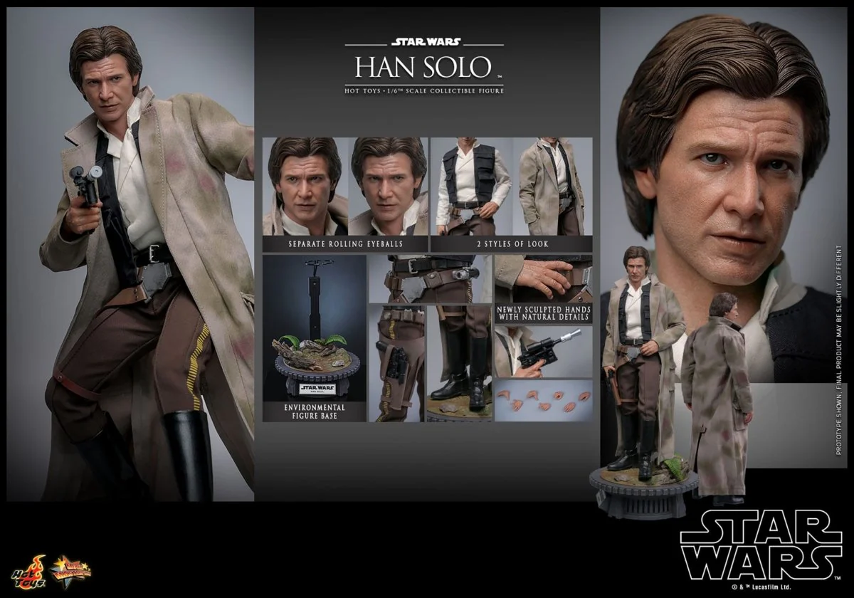 Hot Toys Star Wars: Episode VI Han Solo 30cm - Image 5
