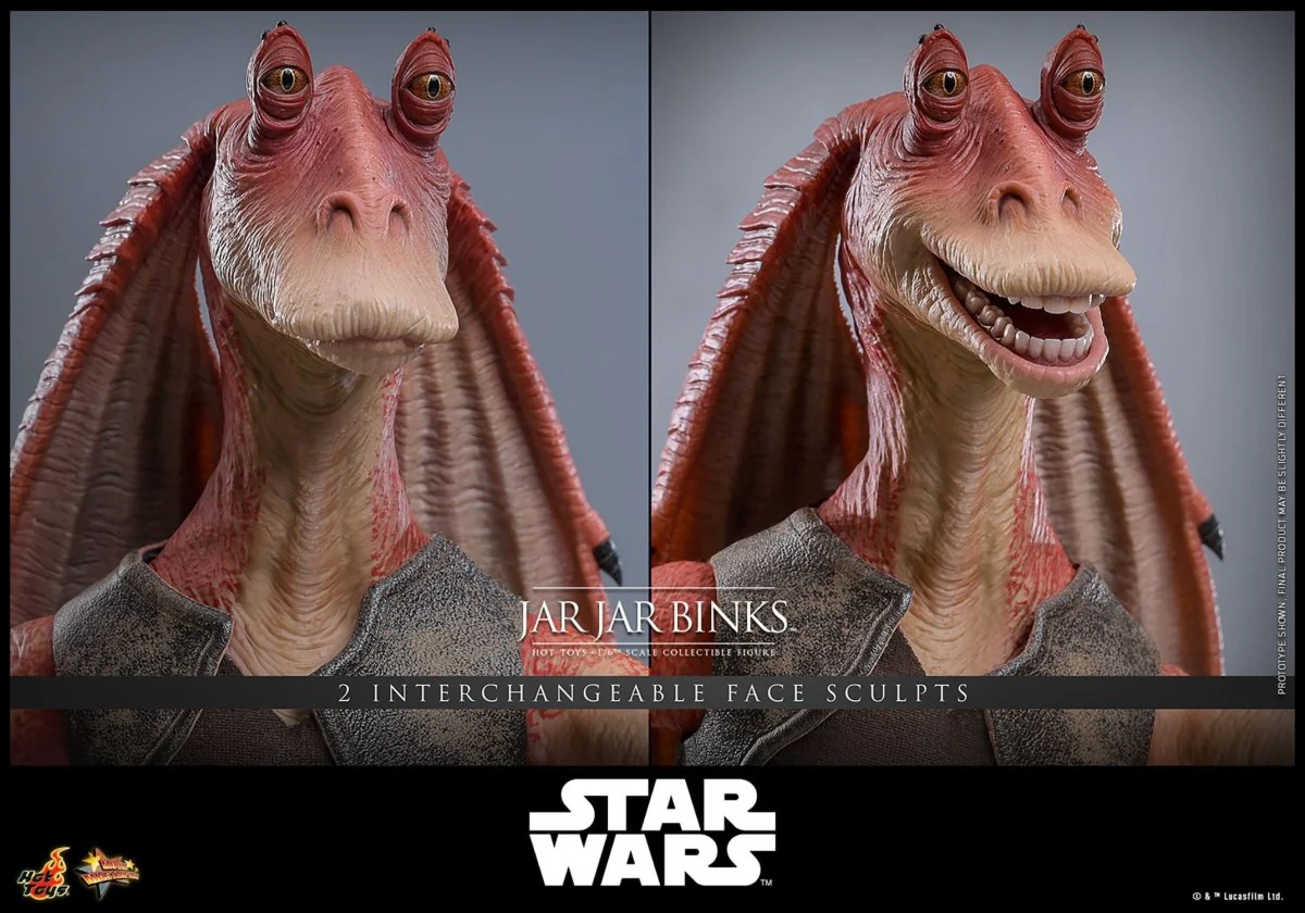 Hot Toys Star Wars: Jar Jar Binks 33cm - Image 3