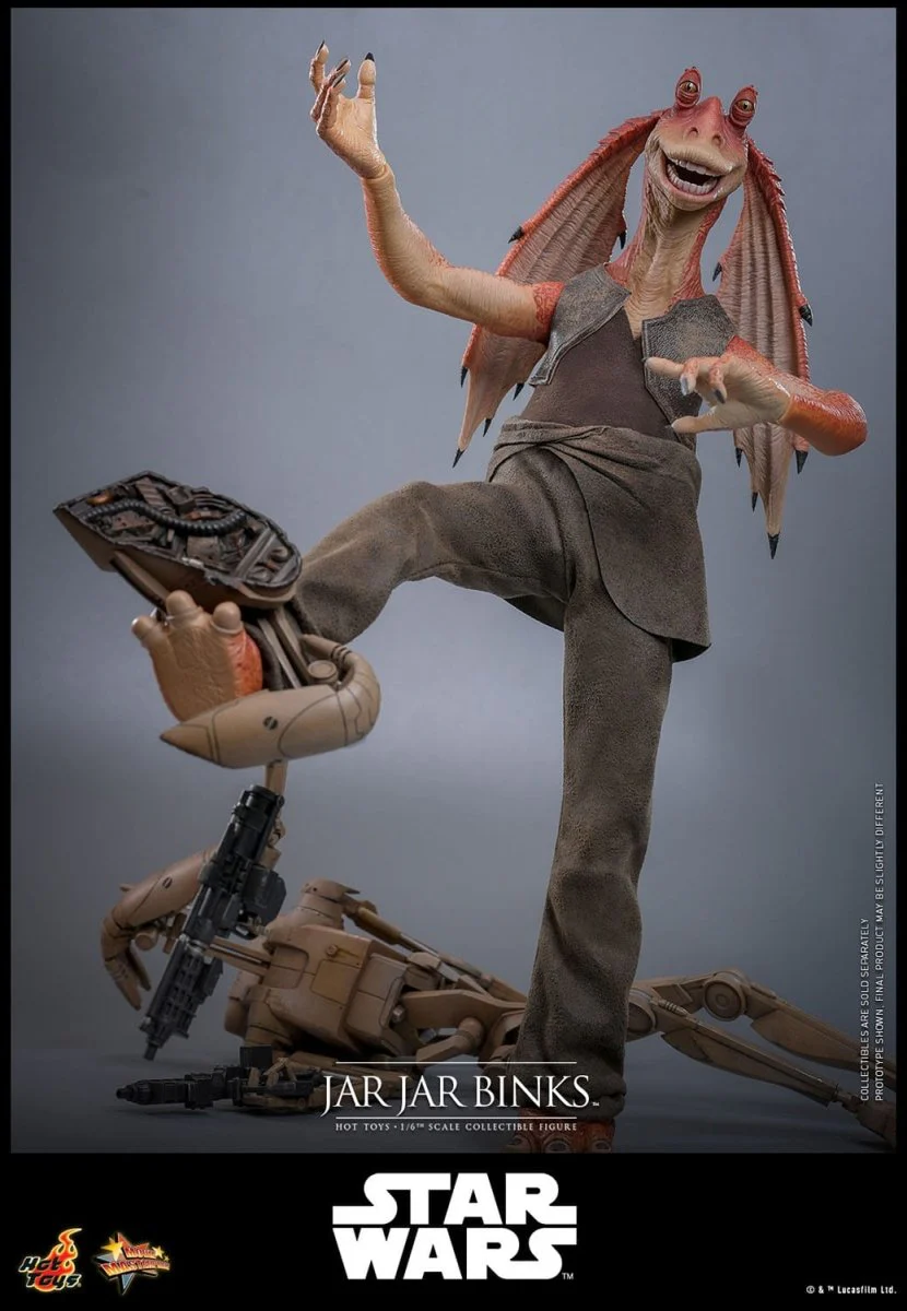 Hot Toys Star Wars: Jar Jar Binks 33cm - Image 7