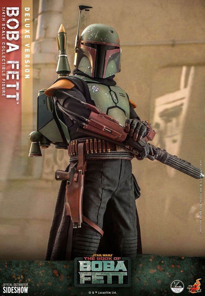 Hot Toys - Star Wars: The Book of Boba Fett Action Figure 1/4 Boba Fett (Deluxe Version) 45cm - Image 11