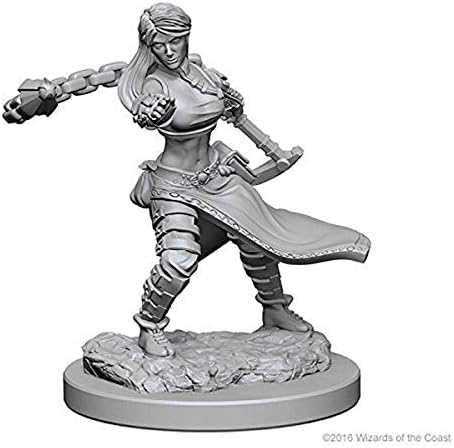 Human Female Monk: D&D Nolzur's Marvelous Unpainted Miniatures (W1) - Image 2
