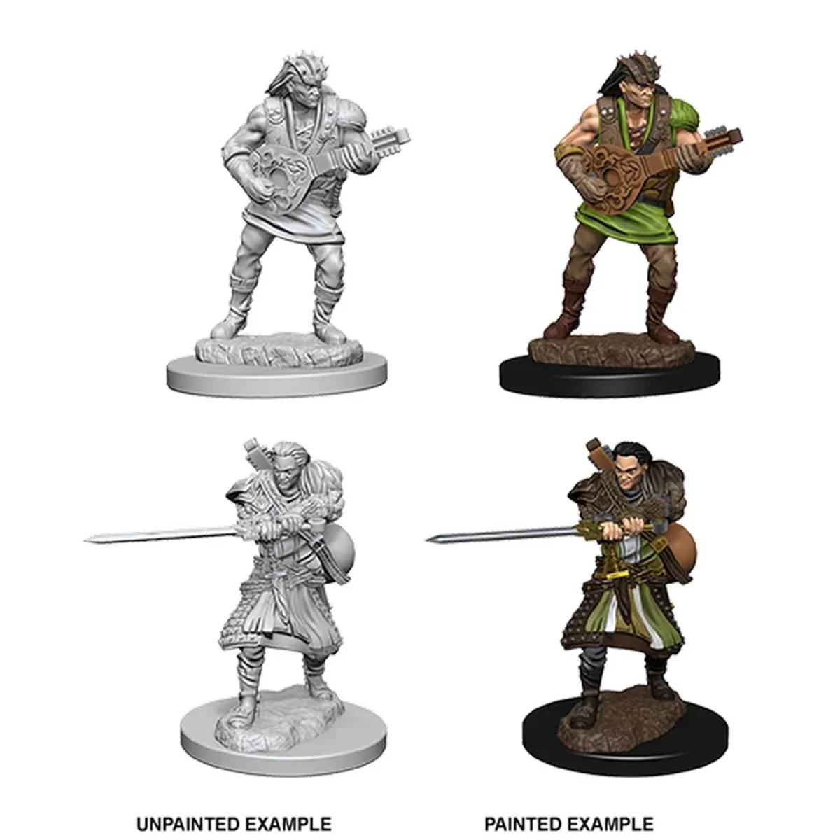 Human Male Bard: D&D Nolzur's Marvelous Unpainted Miniatures (W4) - Image 2
