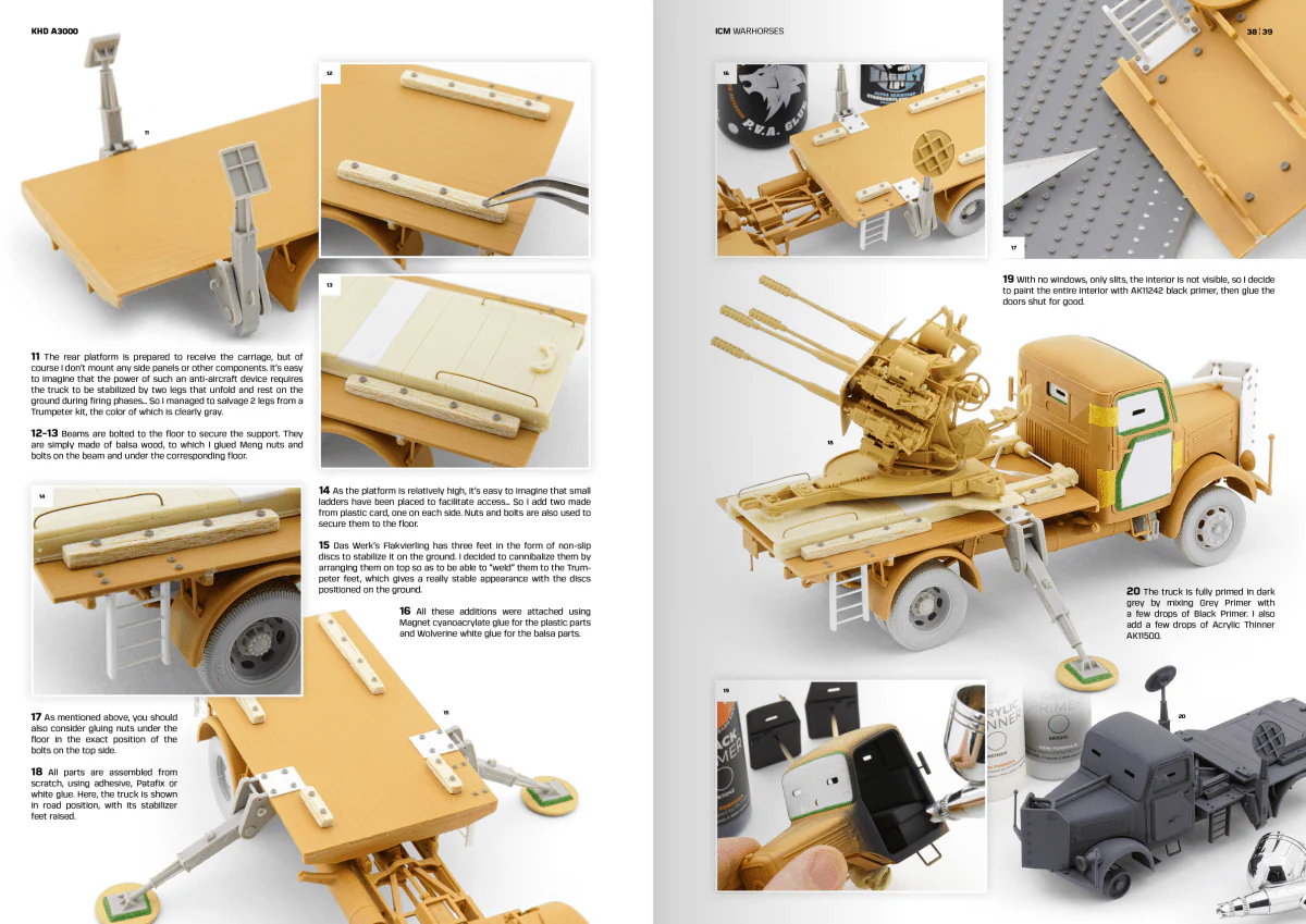 ICM - Warhorses: How to Paint & Weather WWII Trucks (AK130011) - Image 3