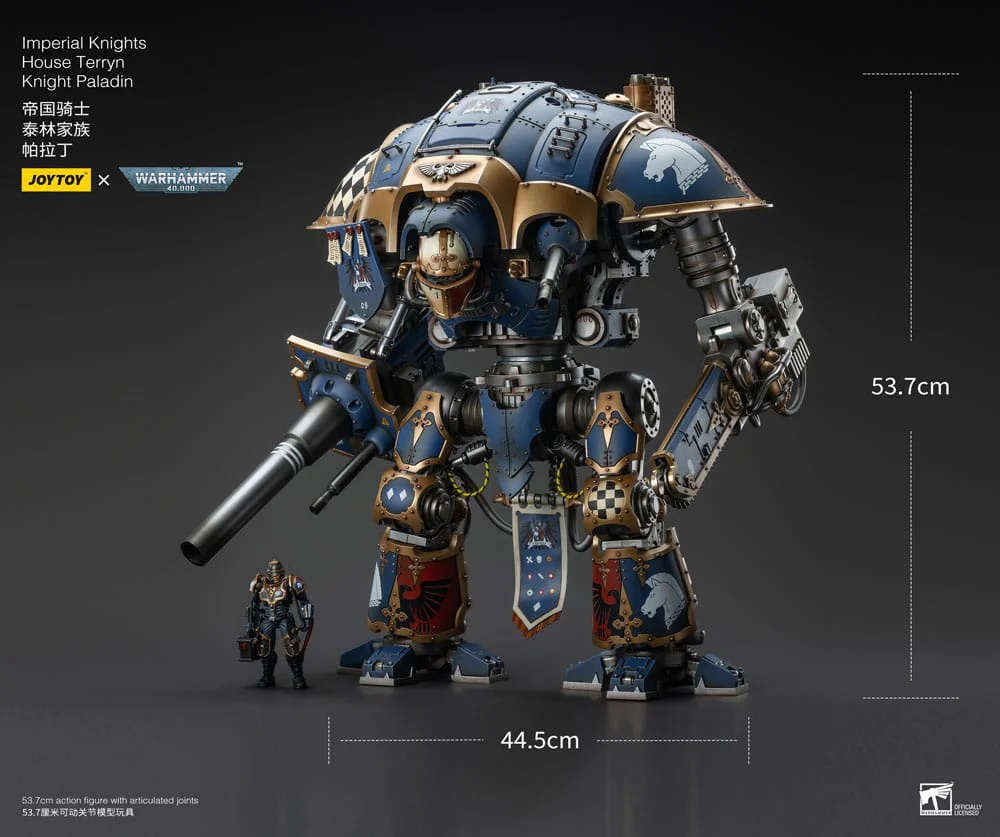 Joy Toy Warhammer 40k: Imperial Knights House Terryn Knight Paladin 54cm - Image 12