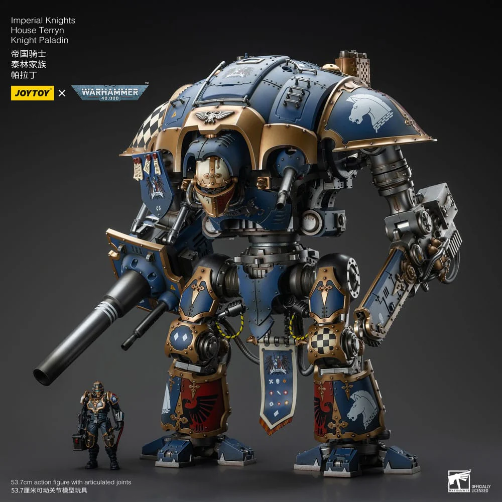 Joy Toy Warhammer 40k: Imperial Knights House Terryn Knight Paladin 54cm - Image 14