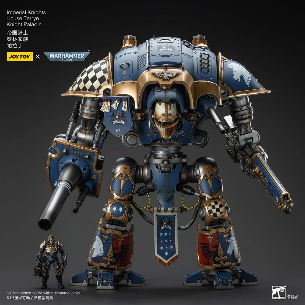 Joy Toy Warhammer 40k: Imperial Knights House Terryn Knight Paladin 54cm - Image 15