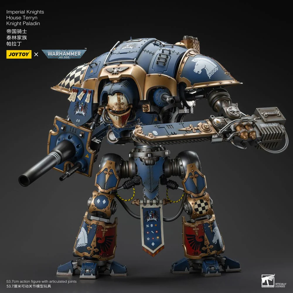 Joy Toy Warhammer 40k: Imperial Knights House Terryn Knight Paladin 54cm - Image 16