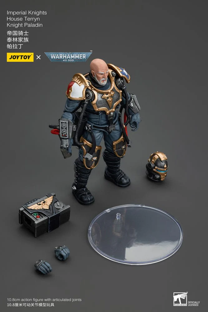 Joy Toy Warhammer 40k: Imperial Knights House Terryn Knight Paladin 54cm - Image 25