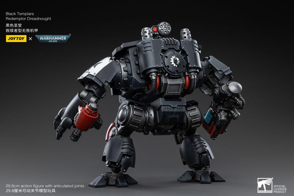 Joy Toy Warhammer 40k: Black Templars Redemptor Dreadnought 30cm - Image 12
