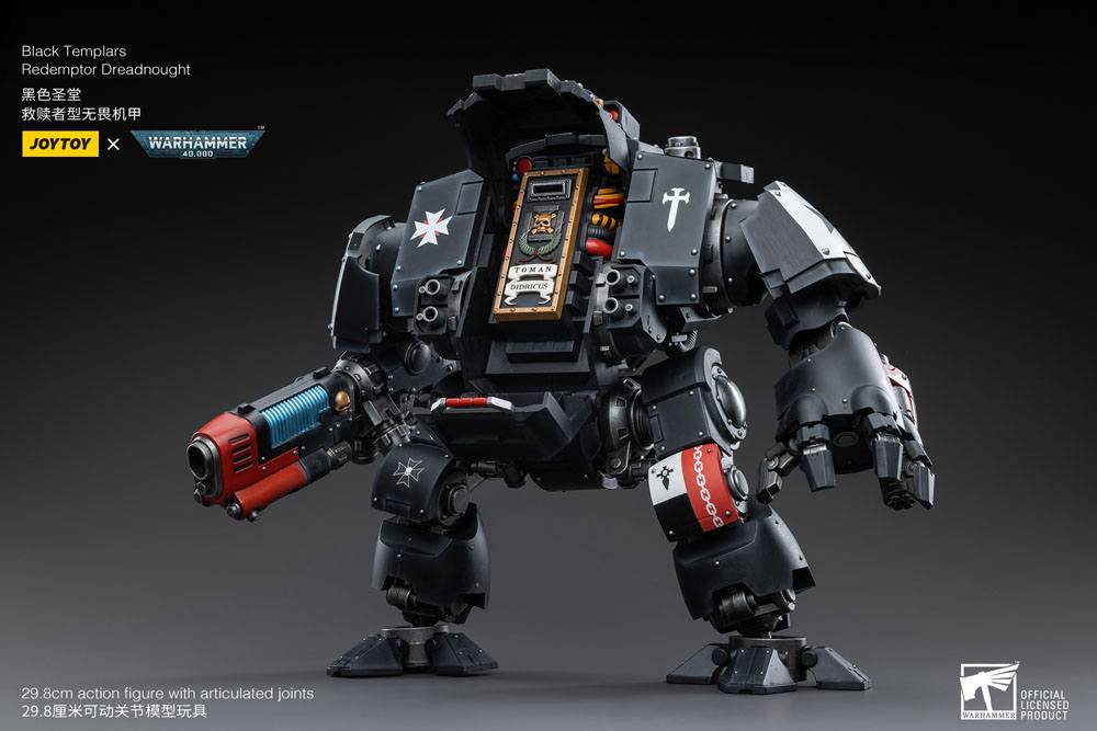 Joy Toy Warhammer 40k: Black Templars Redemptor Dreadnought 30cm - Image 8