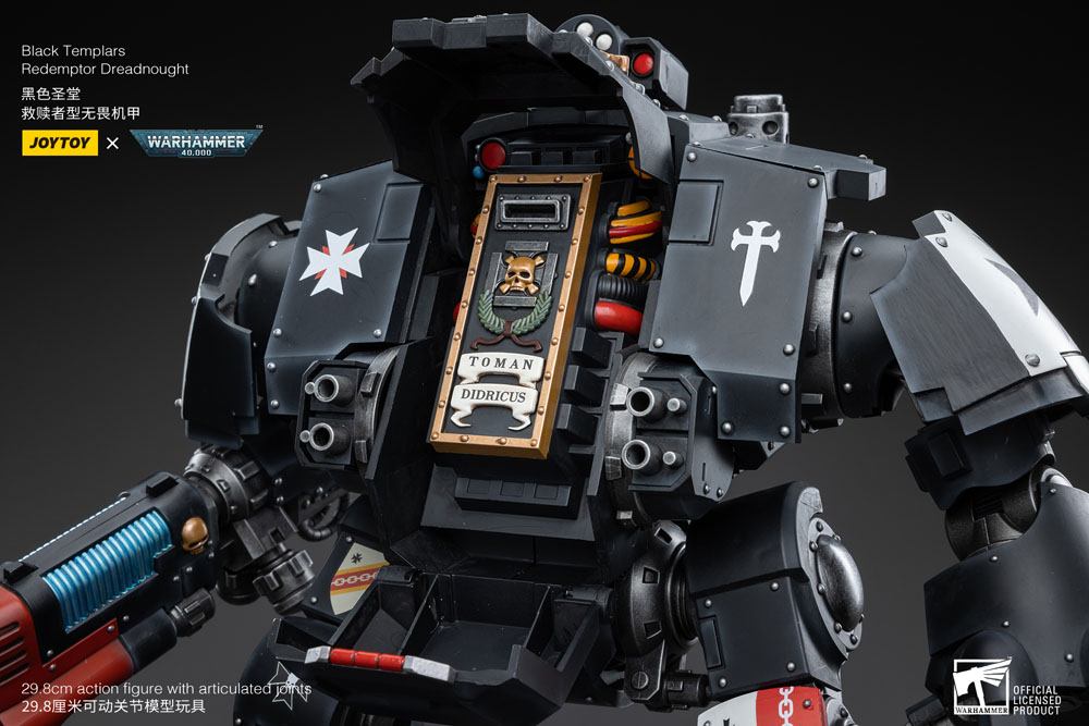 Joy Toy Warhammer 40k: Black Templars Redemptor Dreadnought 30cm - Image 9