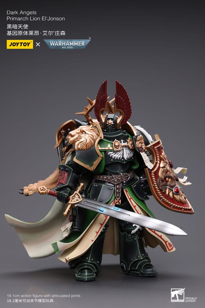 Joy Toy Warhammer 40k: Dark Angels Primarch Lion El' Jonson 18cm - Image 19