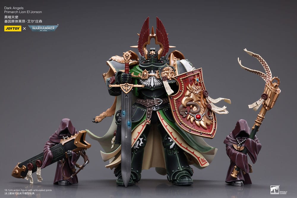 Joy Toy Warhammer 40k: Dark Angels Primarch Lion El' Jonson 18cm - Image 20