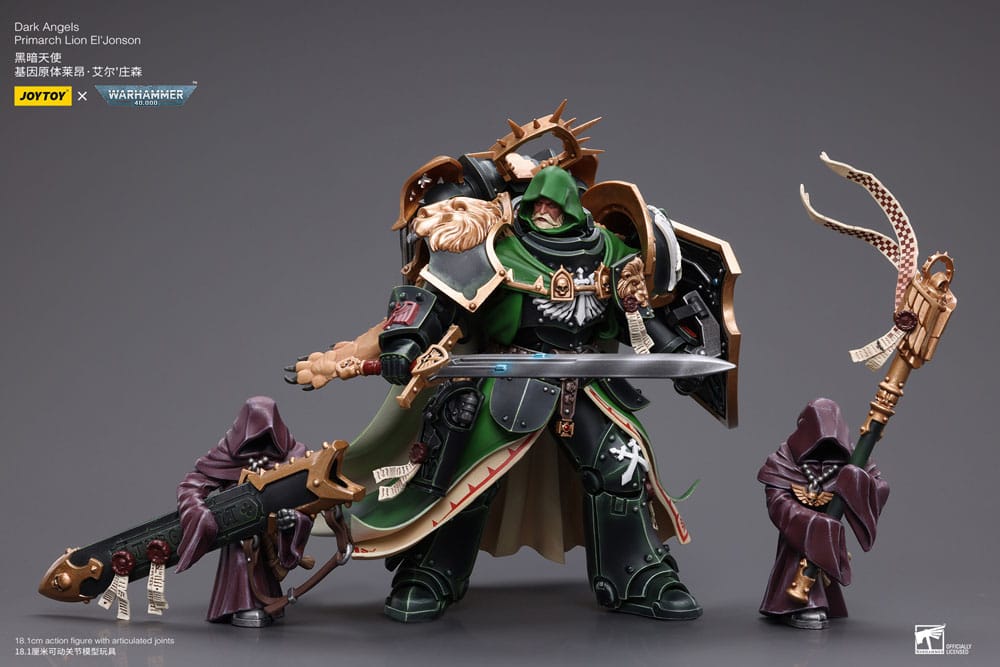 Joy Toy Warhammer 40k: Dark Angels Primarch Lion El' Jonson 18cm - Image 3
