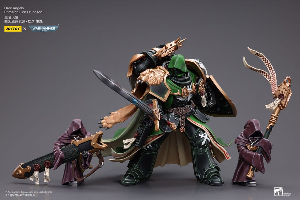 Joy Toy Warhammer 40k: Dark Angels Primarch Lion El' Jonson 18cm - Image 4