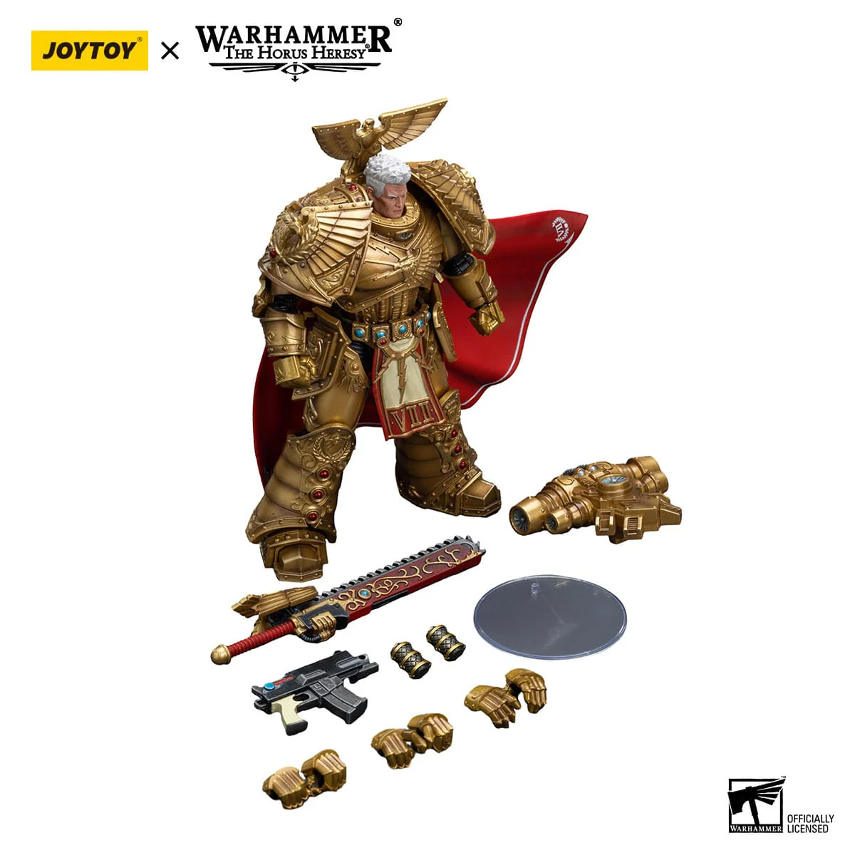 Joy Toy Warhammer The Horus Heresy: Imperial Fists Primarch Rogal Dorn 12cm - Image 5