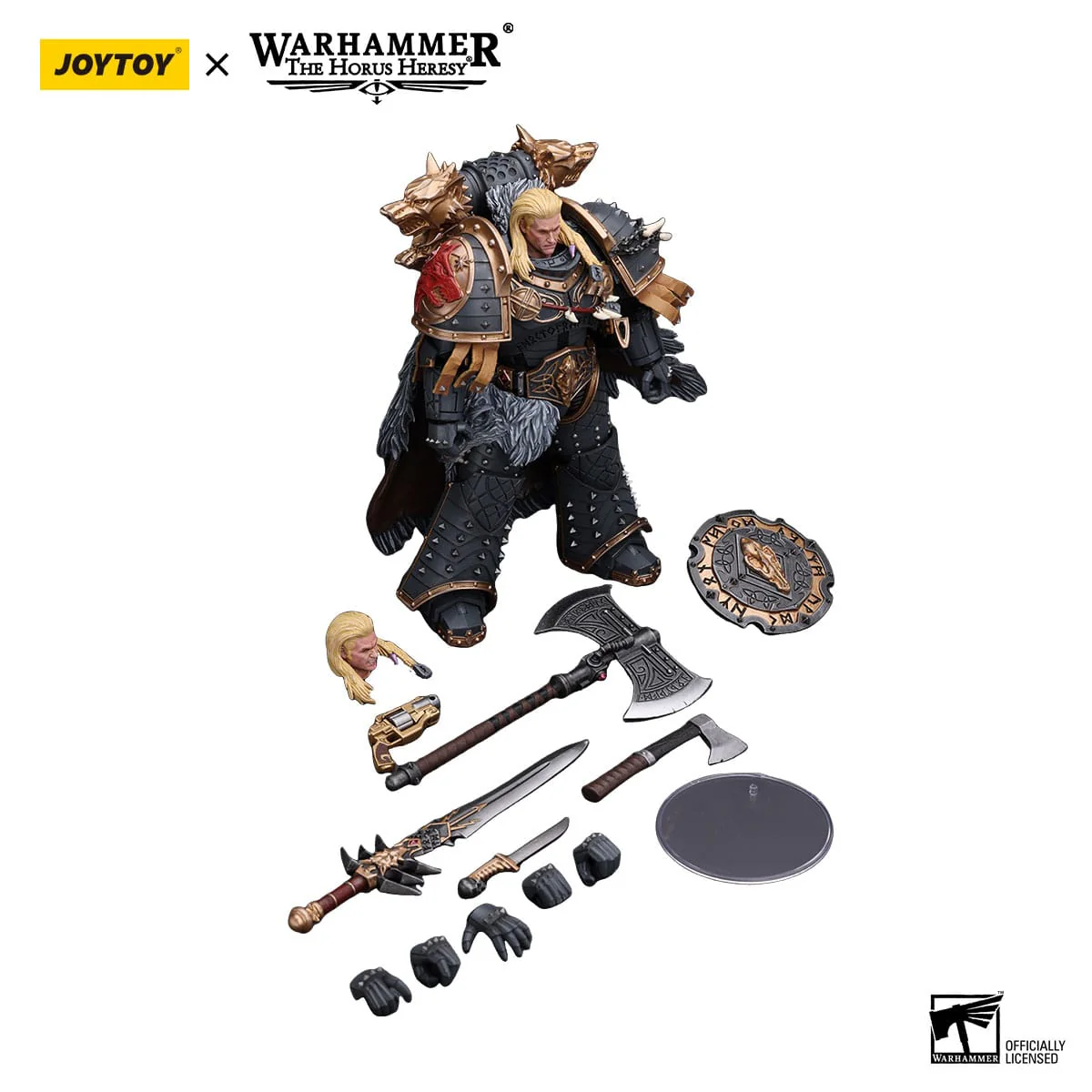 Joy Toy Warhammer 40k: Space Wolves Leman Russ Primarch 12cm - Image 5
