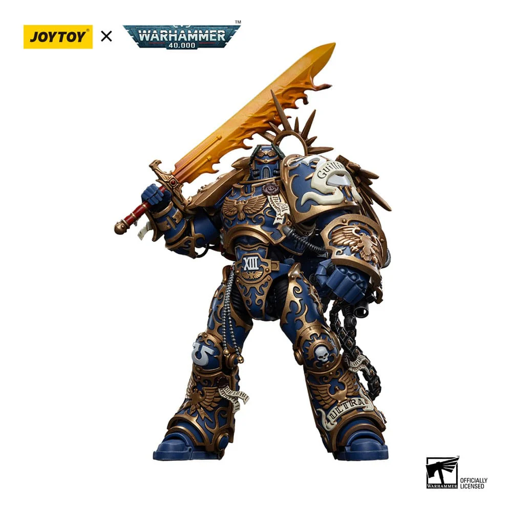 Joy Toy Warhammer 40k: Ultramarines Primarch Roboute Guilliman 12cm (Reproduction) - Image 3