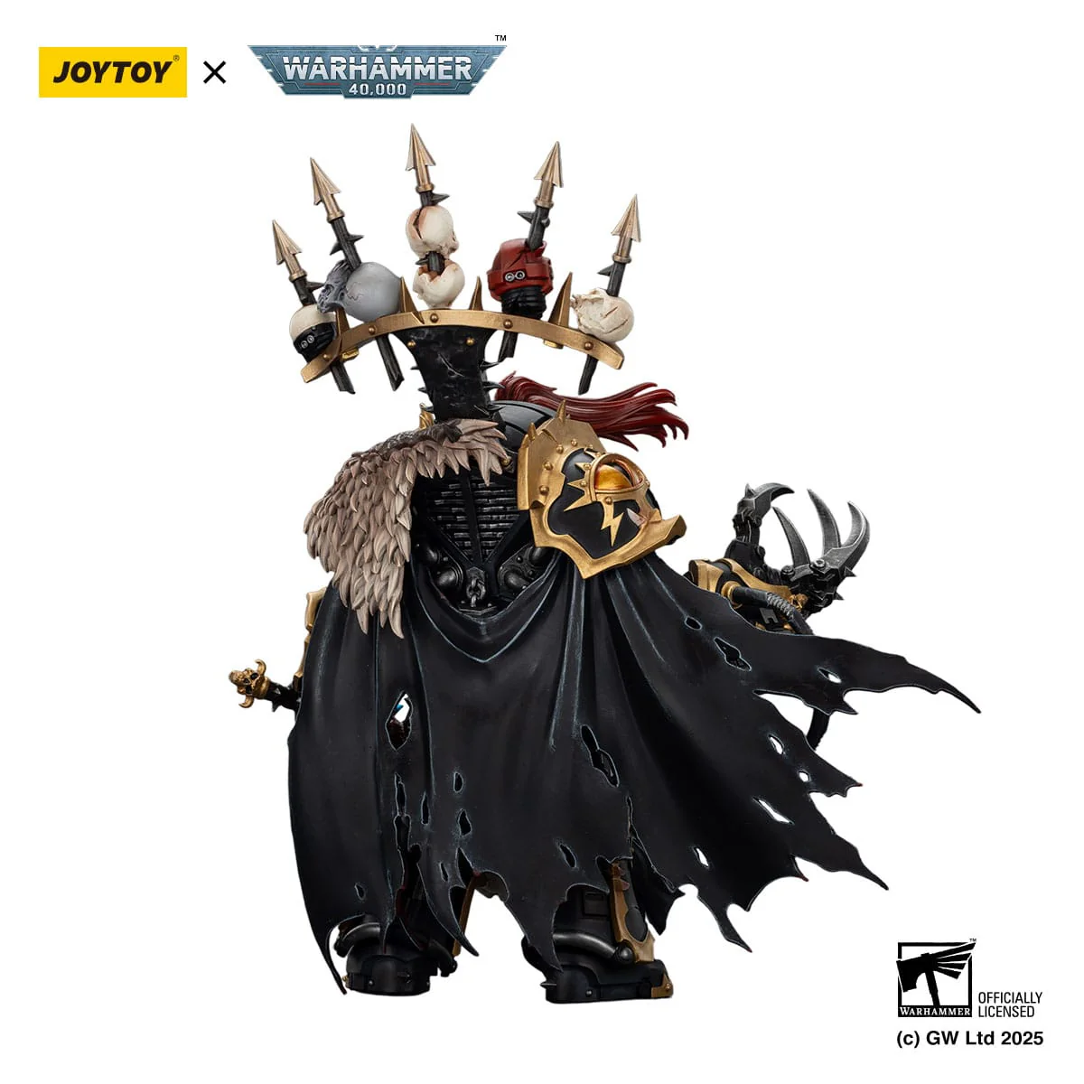 Joy Toy Warhammer 40k: Black Legion Abaddon the Despoiler with Drach'nyen and the Talo 16cm - Image 6