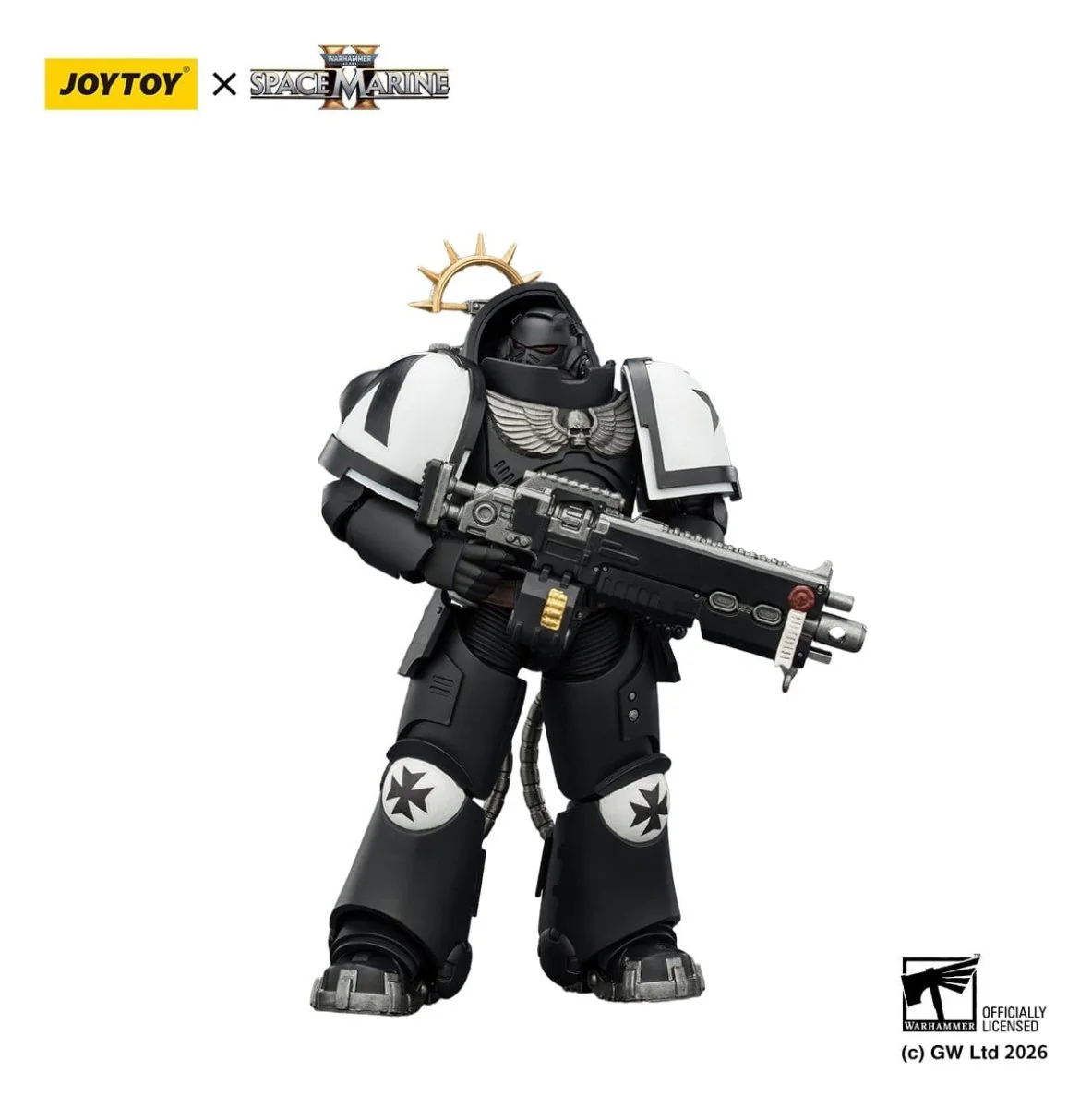 Joy Toy Warhammer 40k: Black Templars Heavy Intercessor 13cm - Image 3