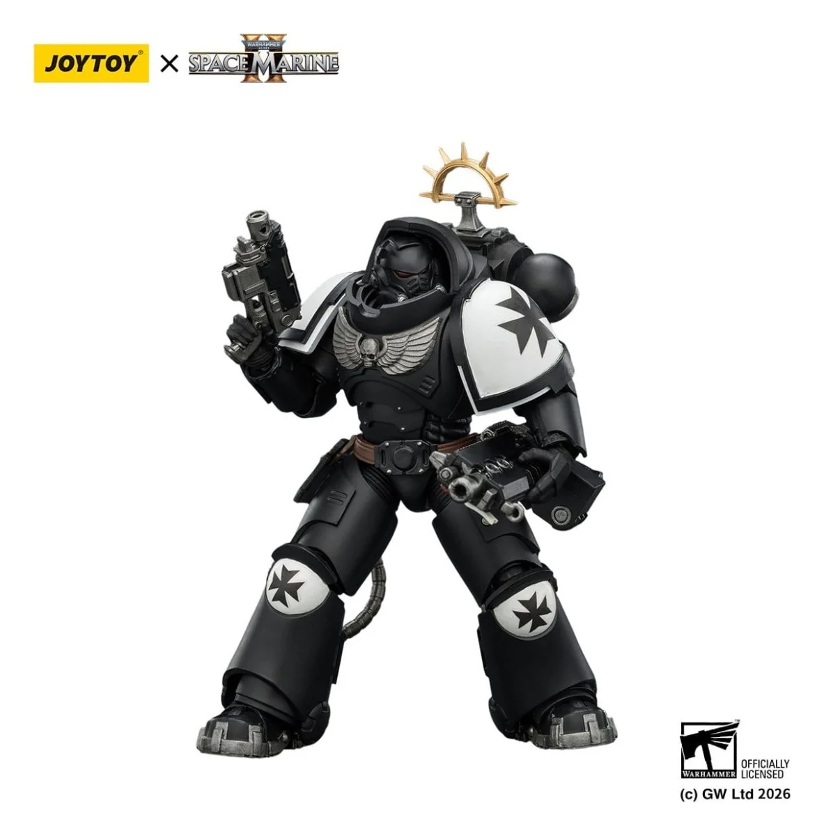 Joy Toy Warhammer 40k: Black Templars Heavy Intercessor 13cm - Image 4