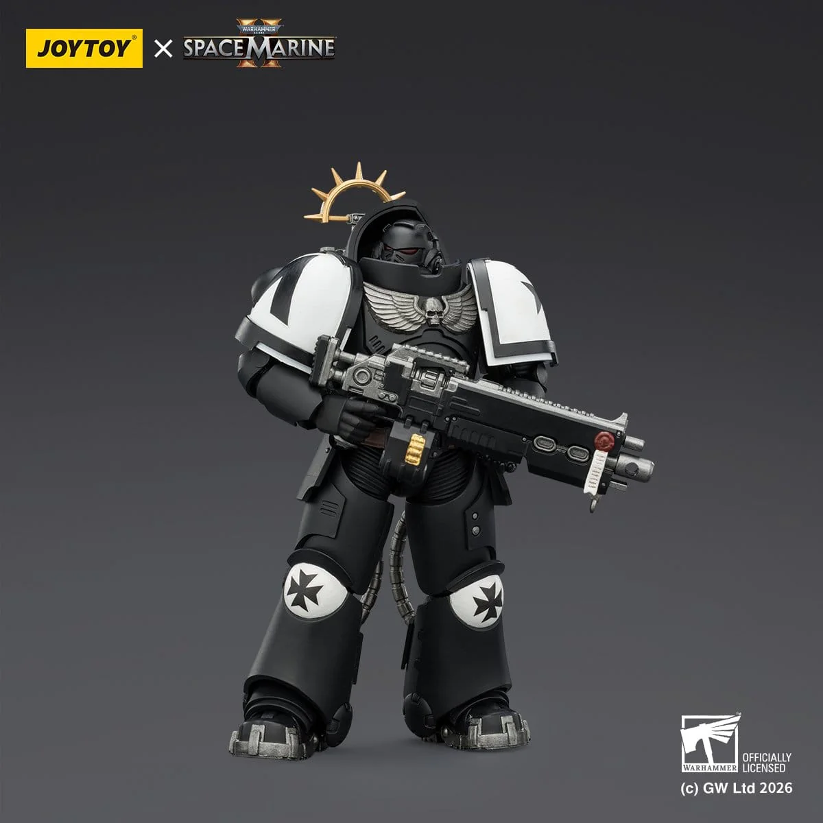 Joy Toy Warhammer 40k: Black Templars Heavy Intercessor 13cm - Image 8