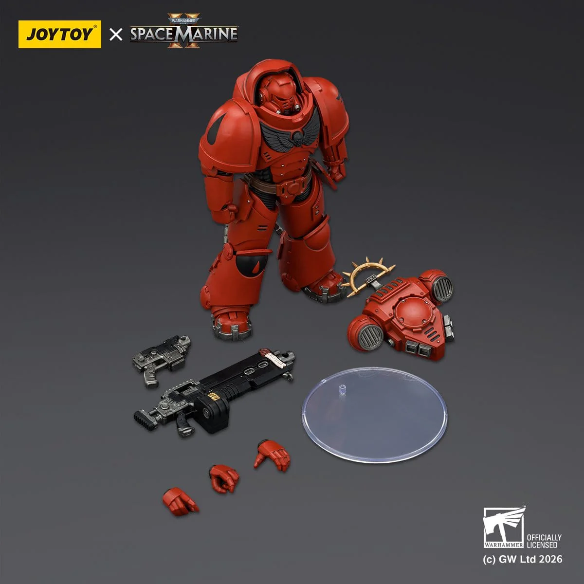 Joy Toy Warhammer 40k: Blood Angels Heavy Intercessor 13cm - Image 6