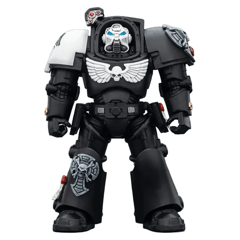 Joy Toy Warhammer 40k: Raven Guard Terminator 1 with Power Sword and Storm Bolter 14cm