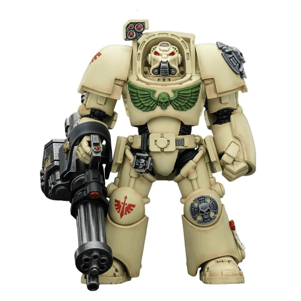 Joy Toy Warhammer 40k: Dark Angels Deathwing Terminator 3 with Power Fist and Assault Cannon 14cm