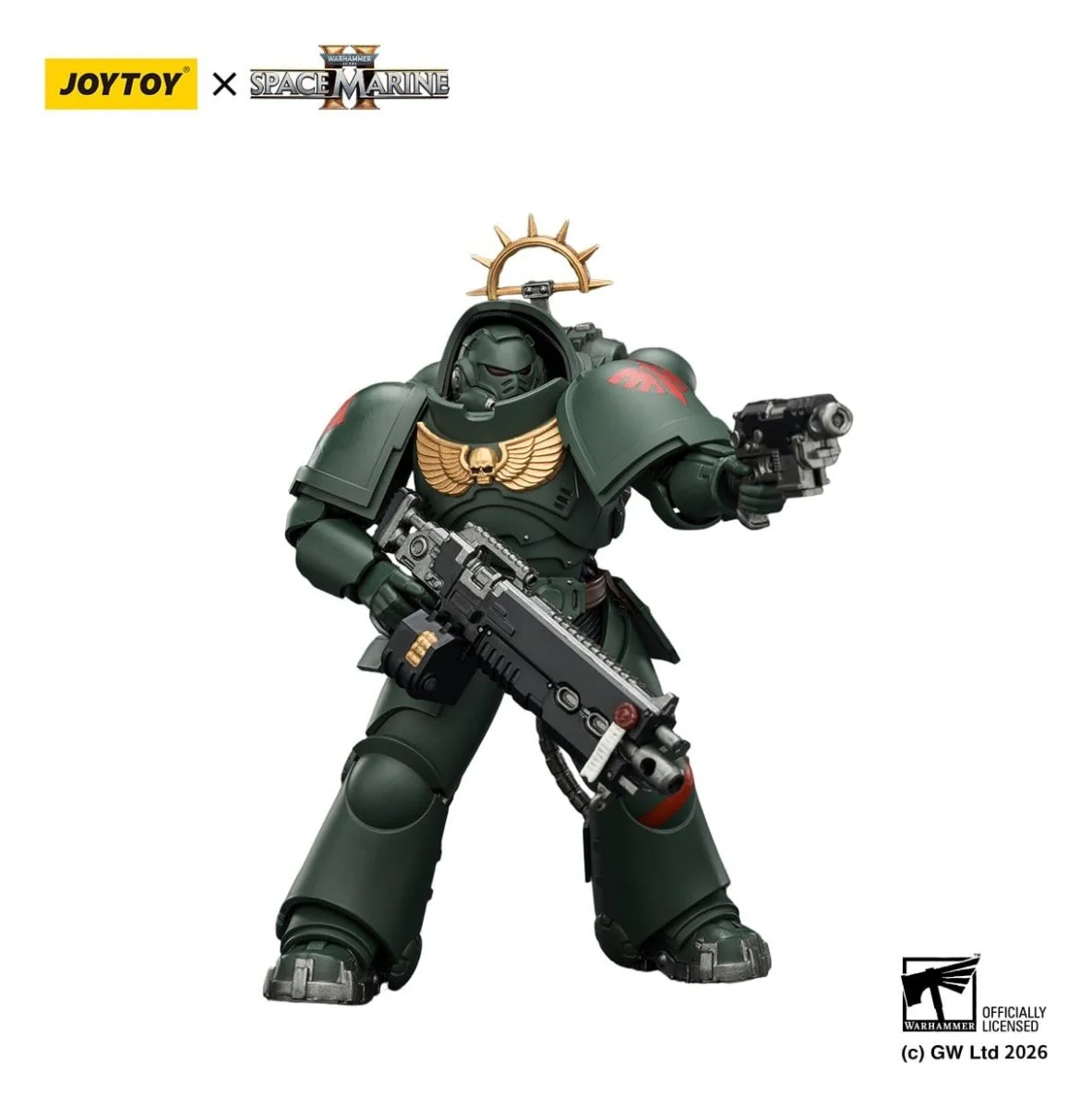 Joy Toy Warhammer 40k: Dark Angels Heavy Intercessor 13cm - Image 4
