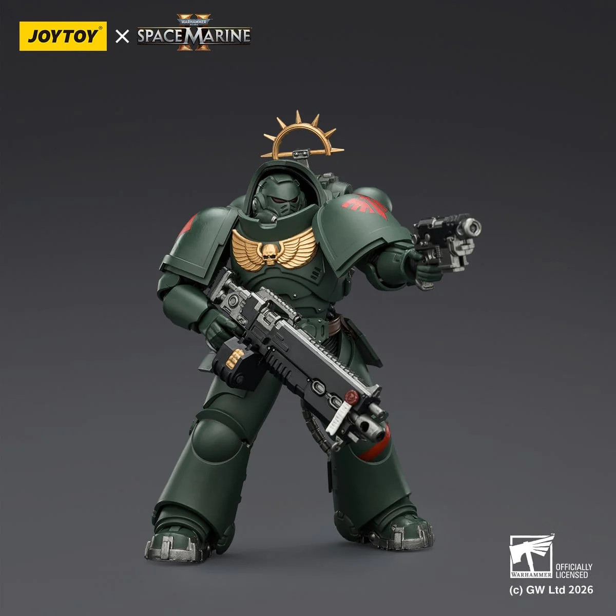Joy Toy Warhammer 40k: Dark Angels Heavy Intercessor 13cm - Image 7