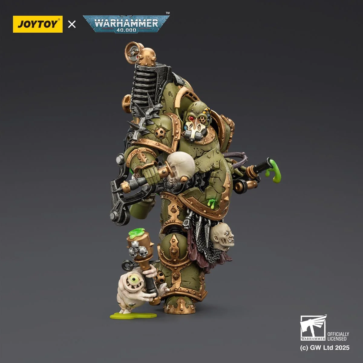 Joy Toy Warhammer 40k: Death Guard Foul Blight spawn with Plague Sprayer 12cm - Image 10