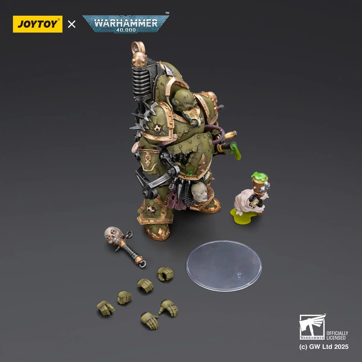 Joy Toy Warhammer 40k: Death Guard Foul Blight spawn with Plague Sprayer 12cm - Image 11