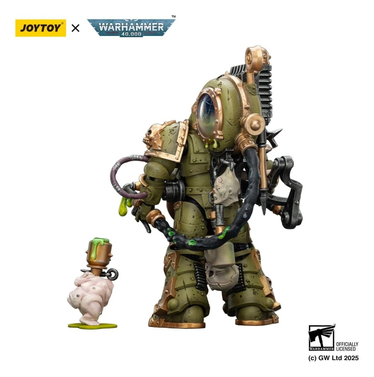 Joy Toy Warhammer 40k: Death Guard Foul Blight spawn with Plague Sprayer 12cm - Image 3