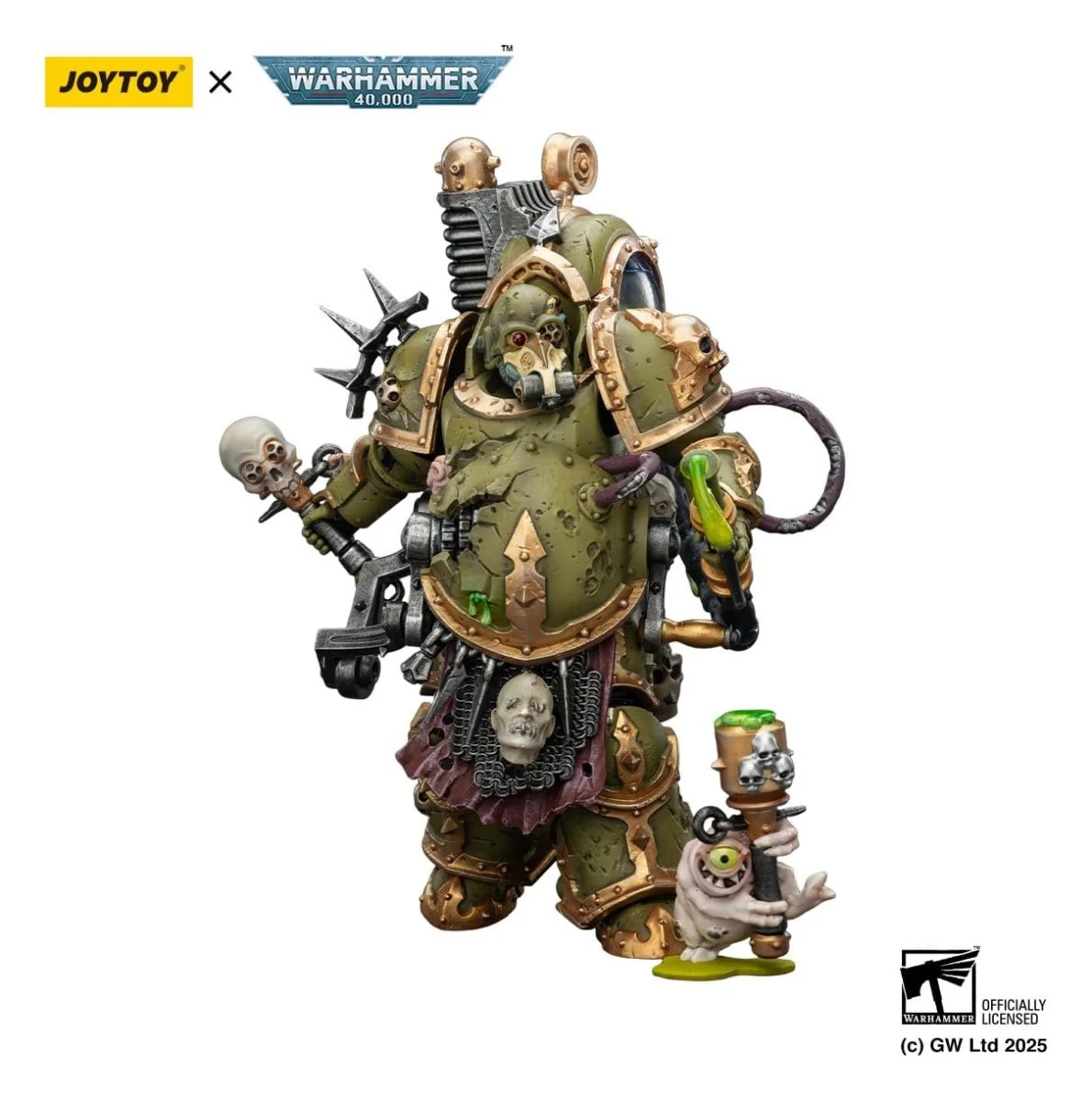 Joy Toy Warhammer 40k: Death Guard Foul Blight spawn with Plague Sprayer 12cm - Image 4