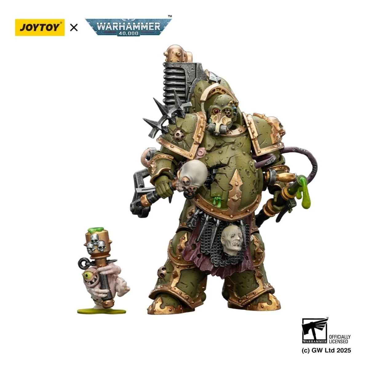 Joy Toy Warhammer 40k: Death Guard Foul Blight spawn with Plague Sprayer 12cm - Image 6